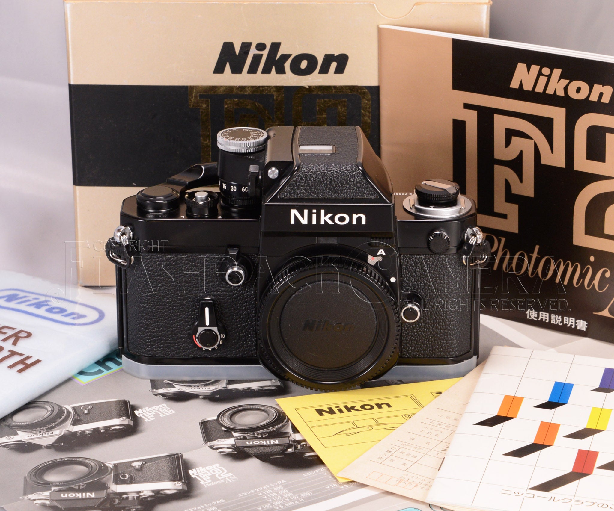 Nikon F2 Photomic A Black – FLASHBACK CAMERA