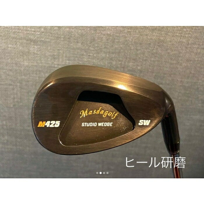 楽天市場】マスダゴルフ スタジオウェッジ M425 Masda golf / ニッケル