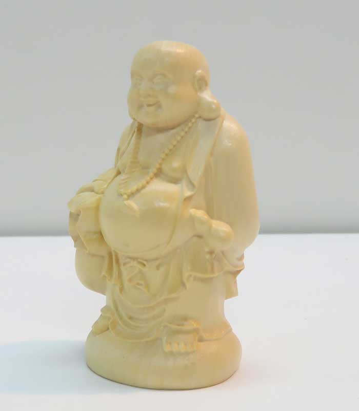 楽天市場】布袋様 木彫り 置物 一刀彫 / 素材：水柘植（縁起物,布袋尊