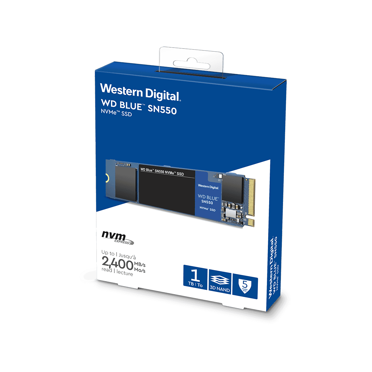 WDS100T2B0C | WesternDigital WD Blue SN550 M.2 NVMe接続SSD 1TB