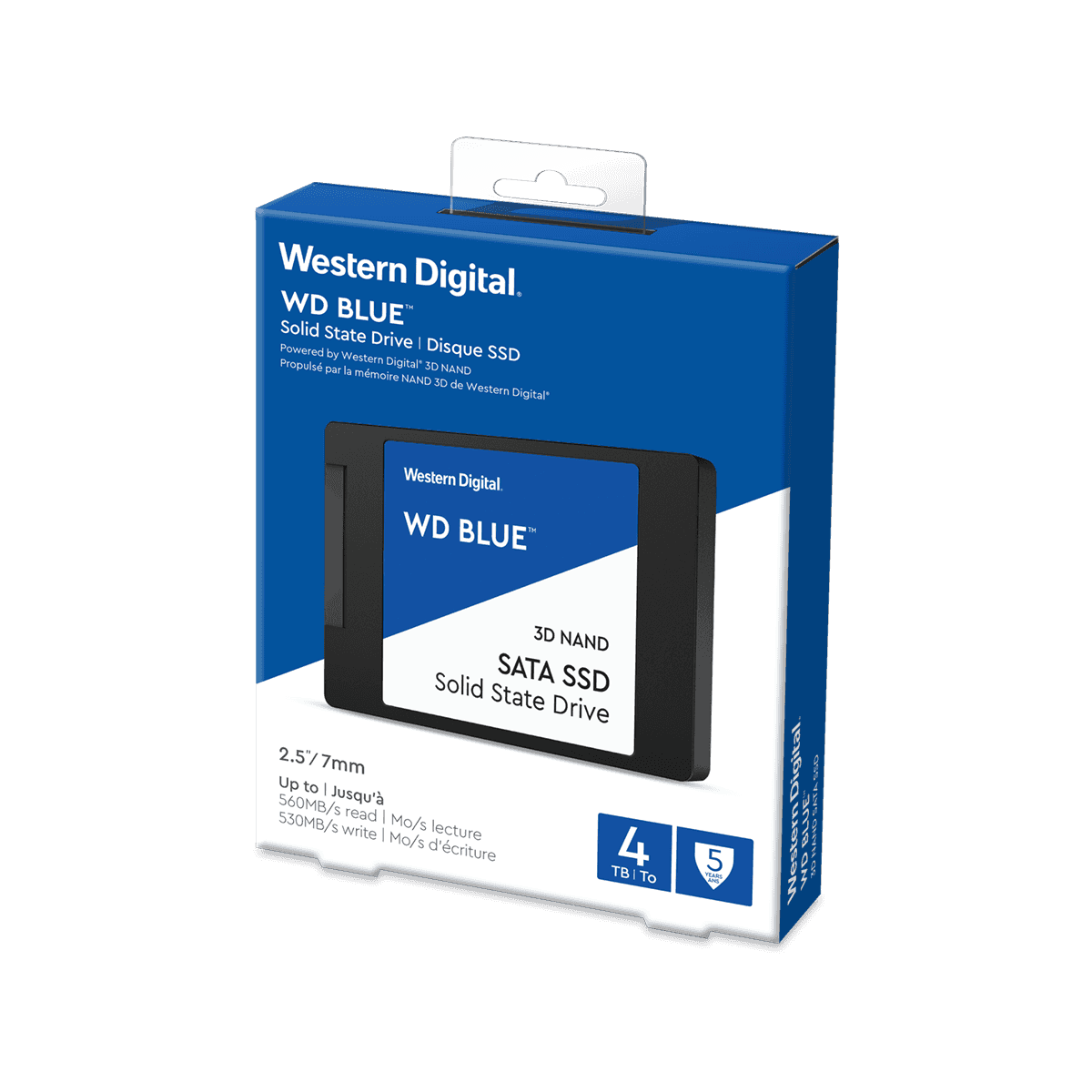 WDS400T2B0A | WesternDigital WD Blue SATA6接続 2.5型SSD 4TB | CFD