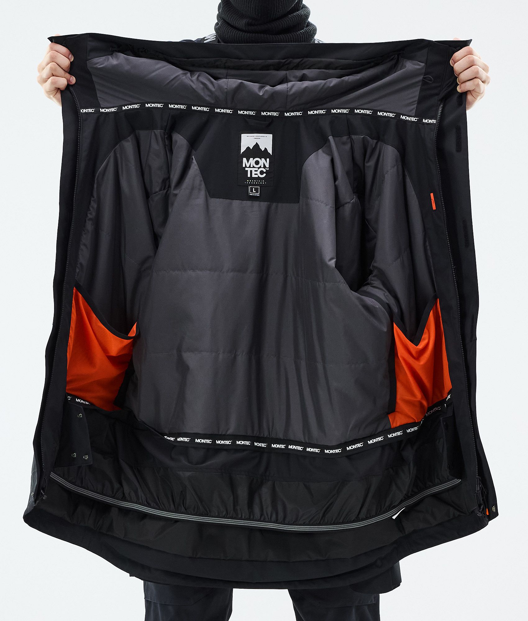 Montec Fawk スキージャケット メンズ Black - ブラック | Montecwear.com