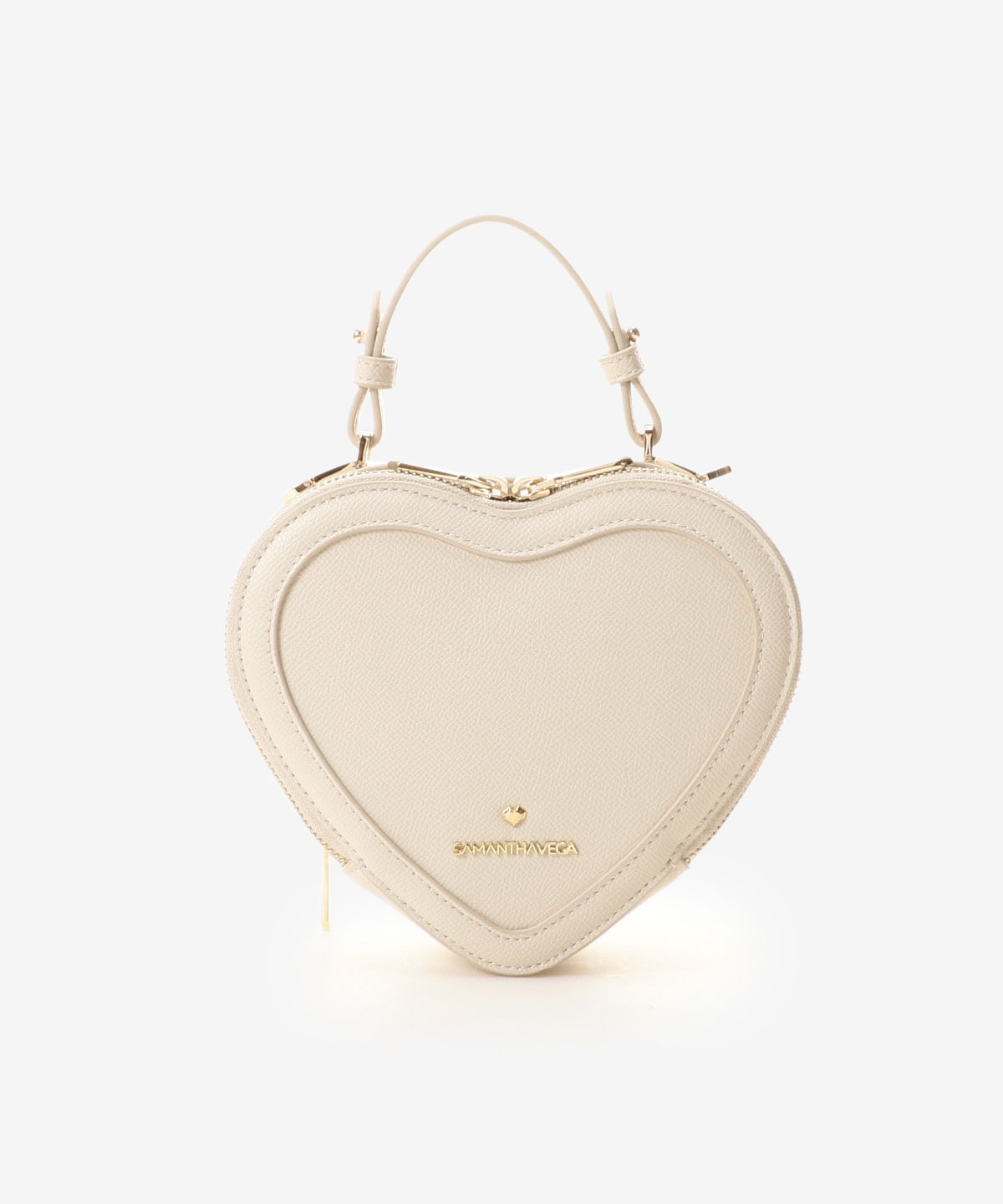 ハート型ショルダーバッグ(FREE オフホワイト): SAMANTHAVEGAサマンサ