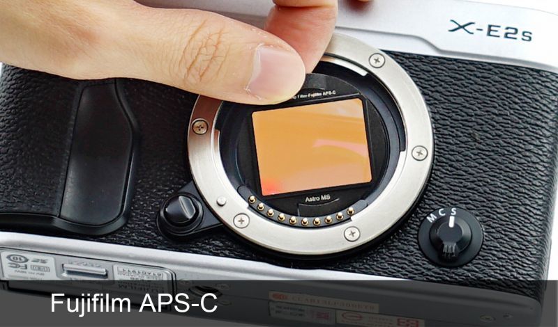 STC社製クリップフィルター - Fujifilm Xマウント機用