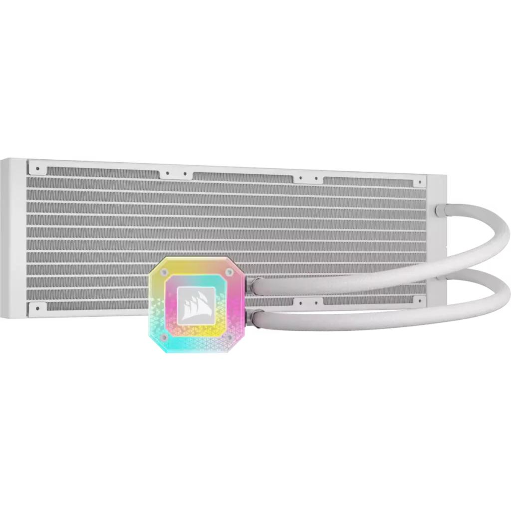iCUE H150i ELITE CAPELLIX XT Liquid CPU Cooler, White
