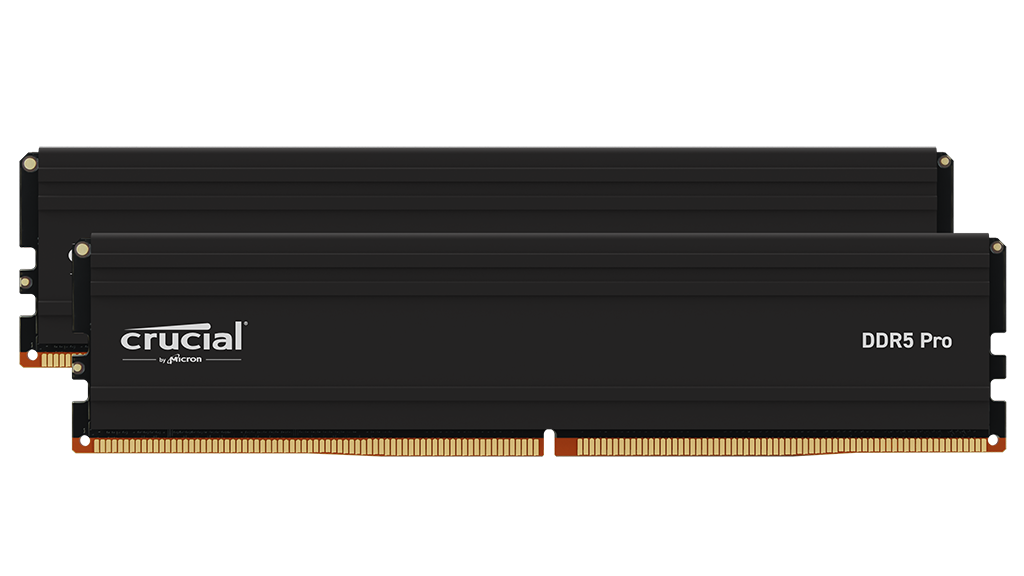 Crucial Pro 64GB Kit (32GBx2) DDR5-5600 UDIMM | CP2K32G56C46U5