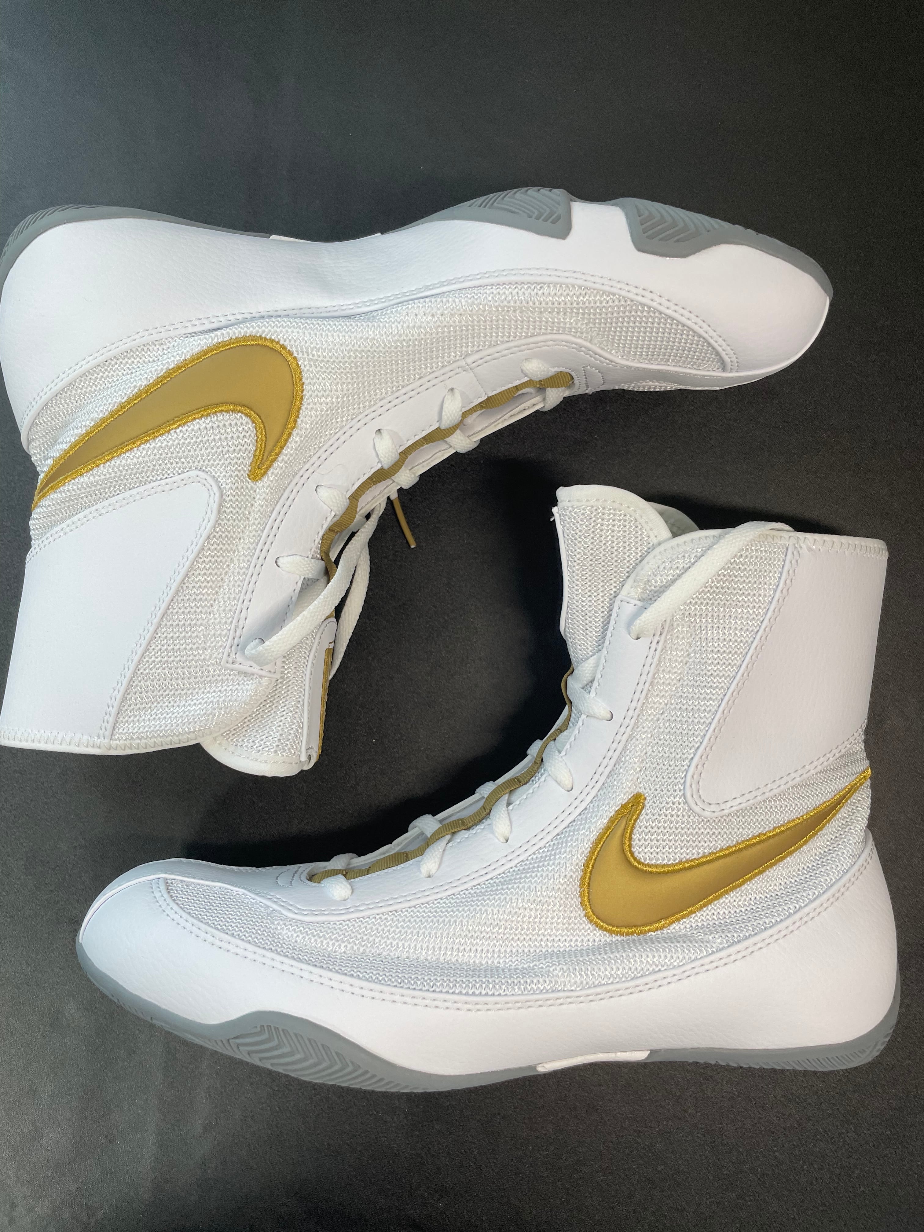 NIKE machomai2マチョマイ2 ホワイト/ゴールド | ボクシング格闘技専門