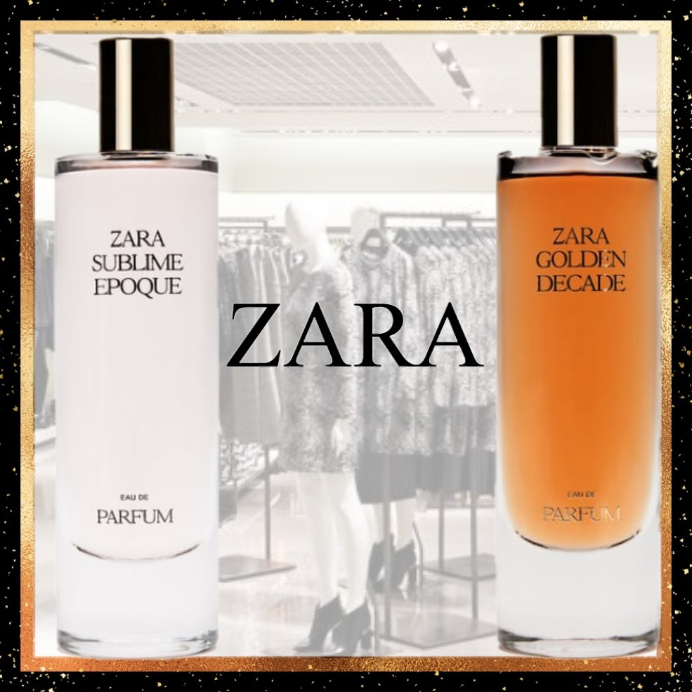 ZARA】SUBLIME EPOQUE / GOLDEN DECADE オードパルファム 香水 (ZARA
