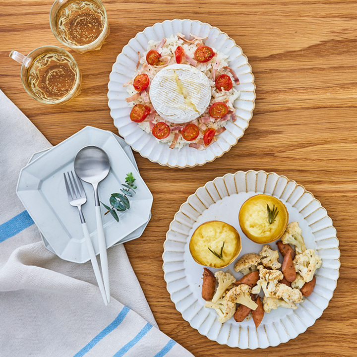 4L重ね調理】炊き込みご飯＋ホットサラダ＋カップケーキ｜QUEENレシピ