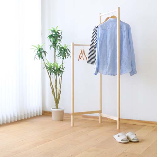 旭川家具 cosine コサイン コンビラック 国産家具 無垢 コートハンガー