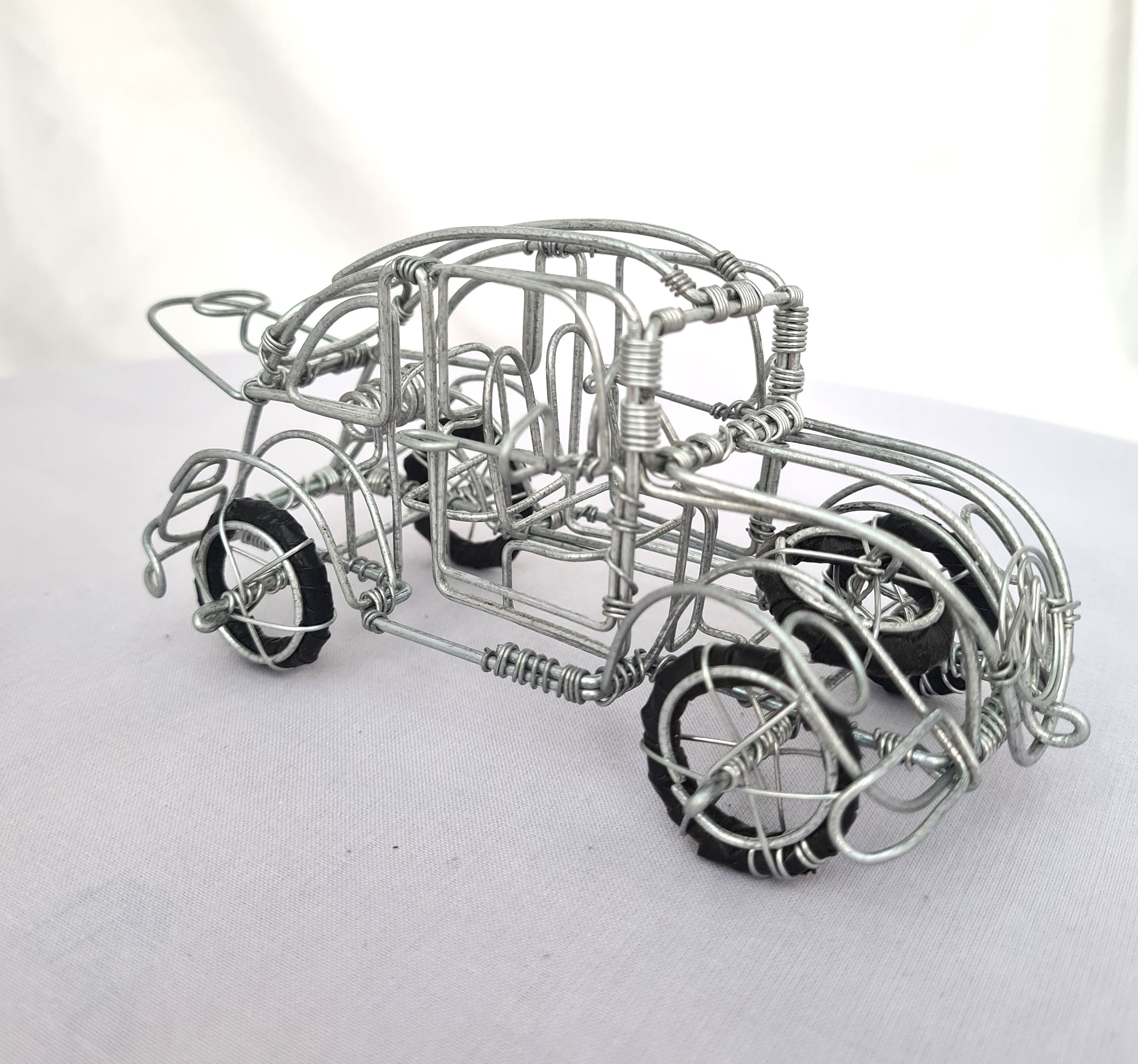 African Wire VW Toy Car - Etsy
