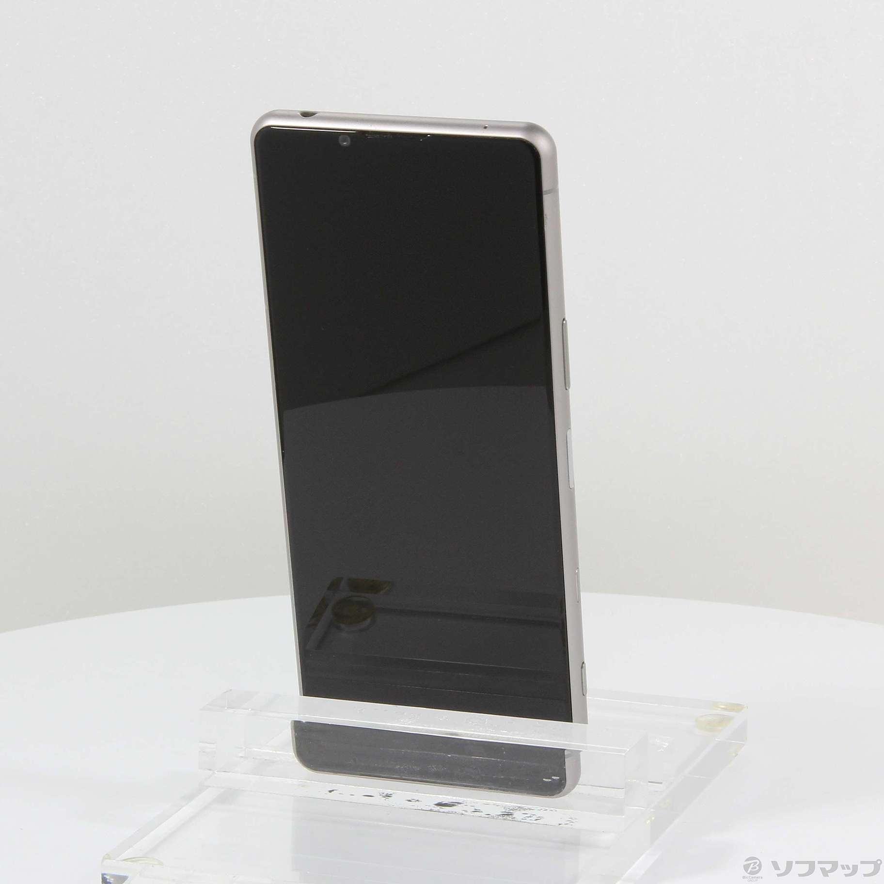 中古】Xperia 5 III 128GB フロストシルバー SOG05 au SIMフリー