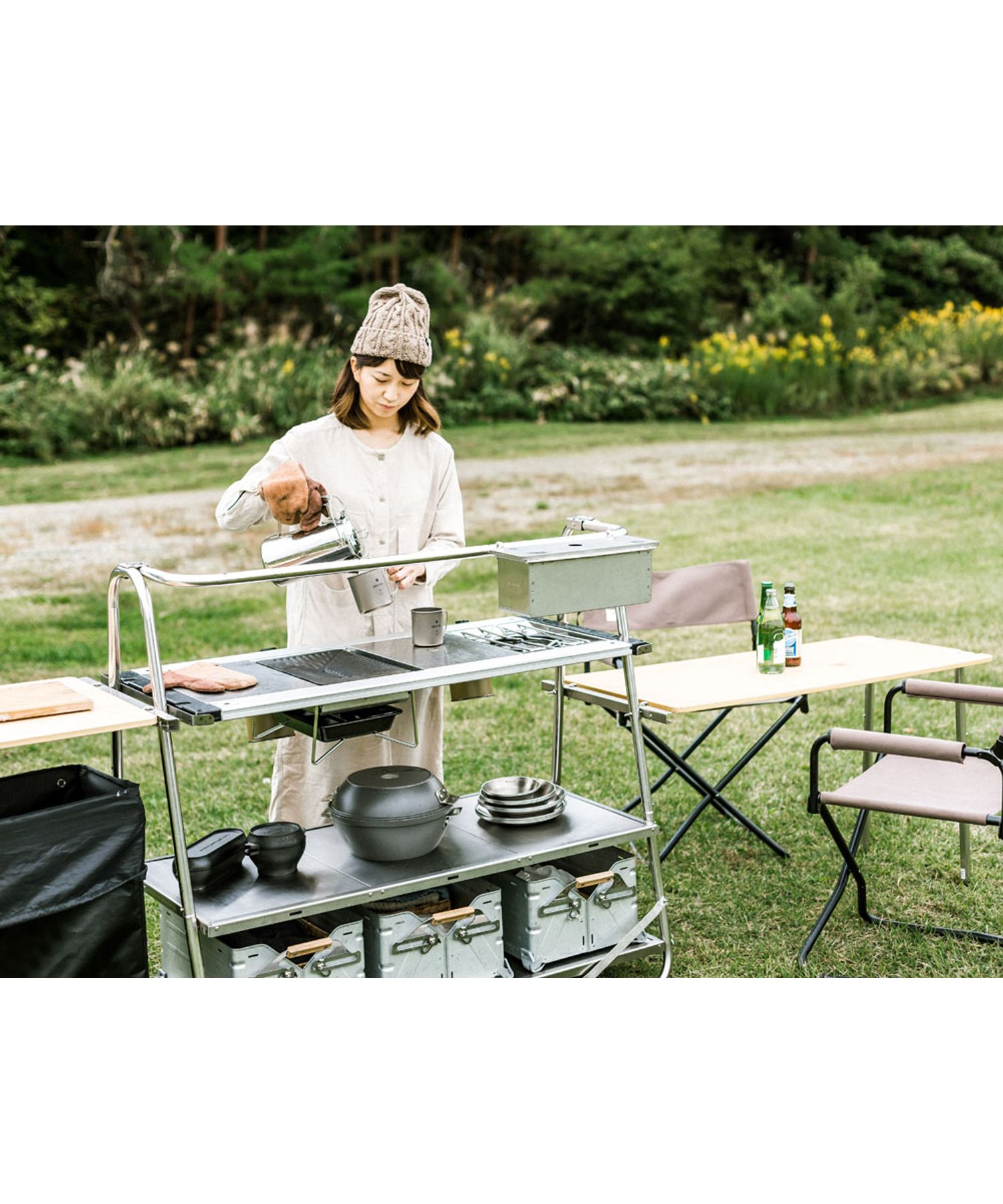 ステンレスキッチンテーブル| スノーピーク(Snow Peak)