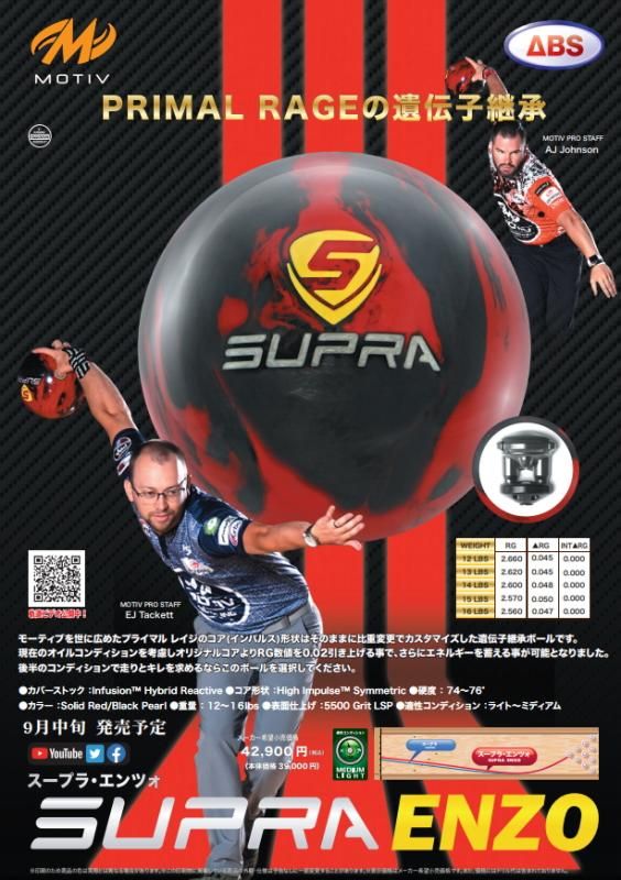 後半で走りとキレを求めるなら】モーティブ スープラ エンツォ - 国内