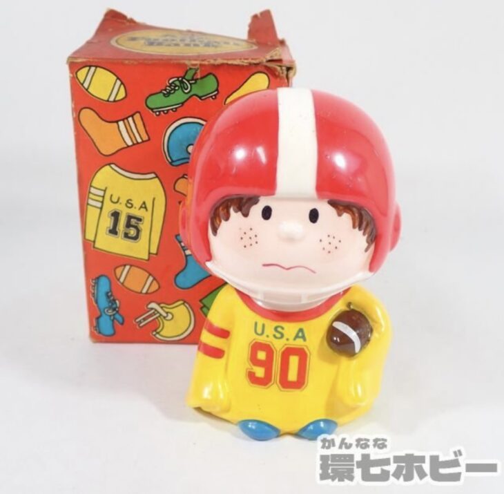 昭和レトロなサンリオグッズ】 サンリオ 水森亜土 フットボール 陶器製