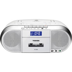 Amazon.co.jp: TOSHIBA CDラジオカセットレコーダー CUTEBEAT TY-CK4(S