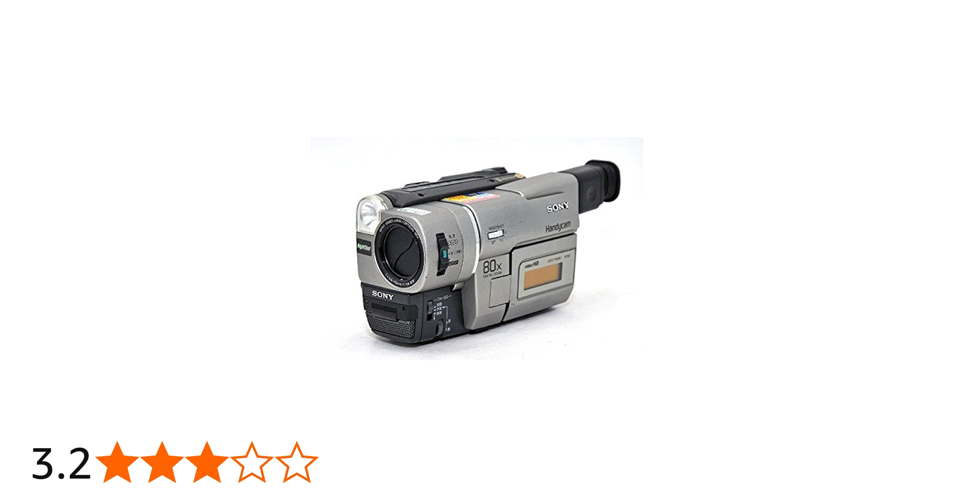 Amazon | ソニー CCD-TRV80PK 8mmビデオカメラ(8mmビデオデッキ