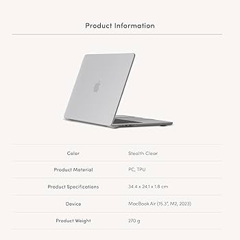 Amazon.com: Moshi iGlaze for MacBook Air (15.3