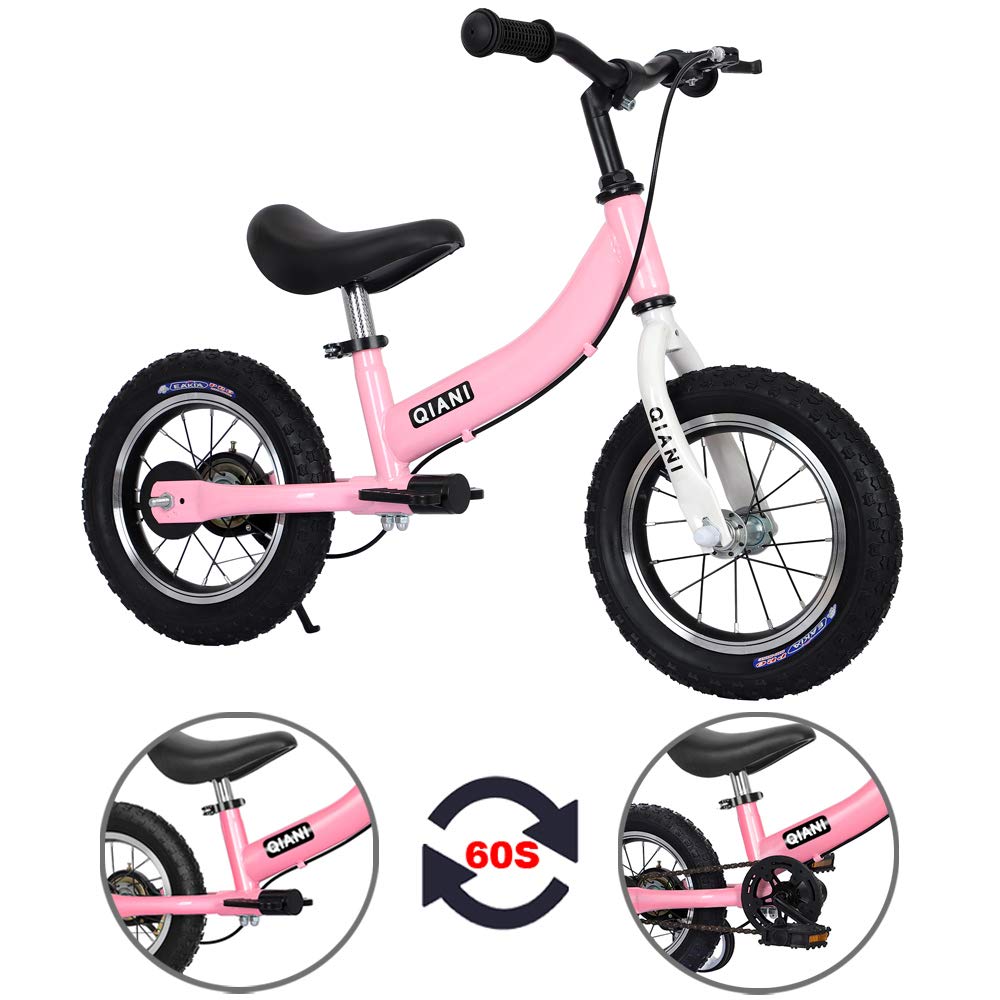 Amazon.co.jp: Qiani ペダルなし自転車 子供用自転車 キックバイク 2