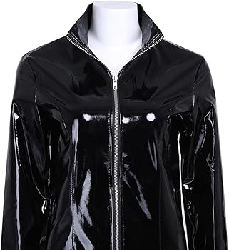 Amazon.co.jp: [ロフトプラネット] ロングコート PVCエナメル
