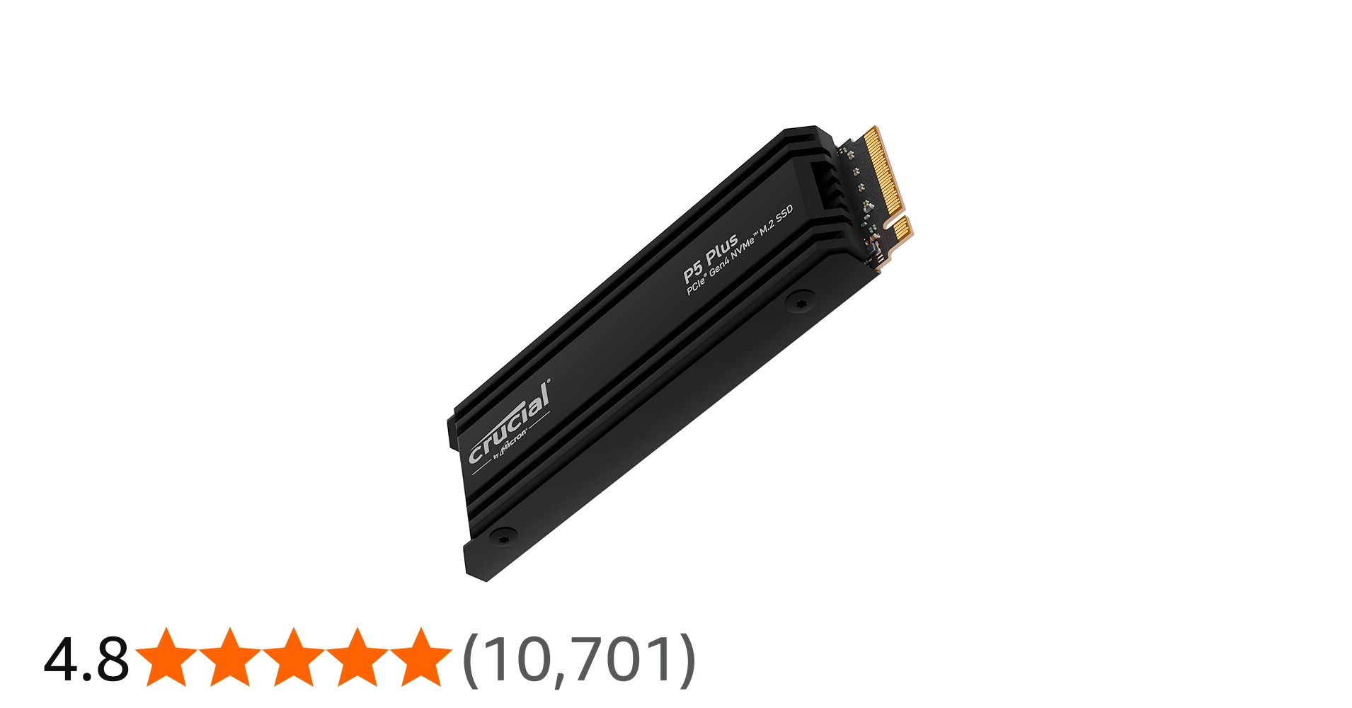 Amazon | Crucial P5 Plus 1TB Gen4 NVMe M.2 SSD 内蔵ゲーミングSSD