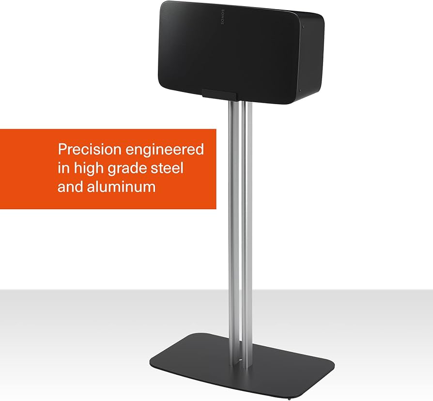 Amazon | Mountson フロアスタンド Sonos Five用 Play:5 (ブラック