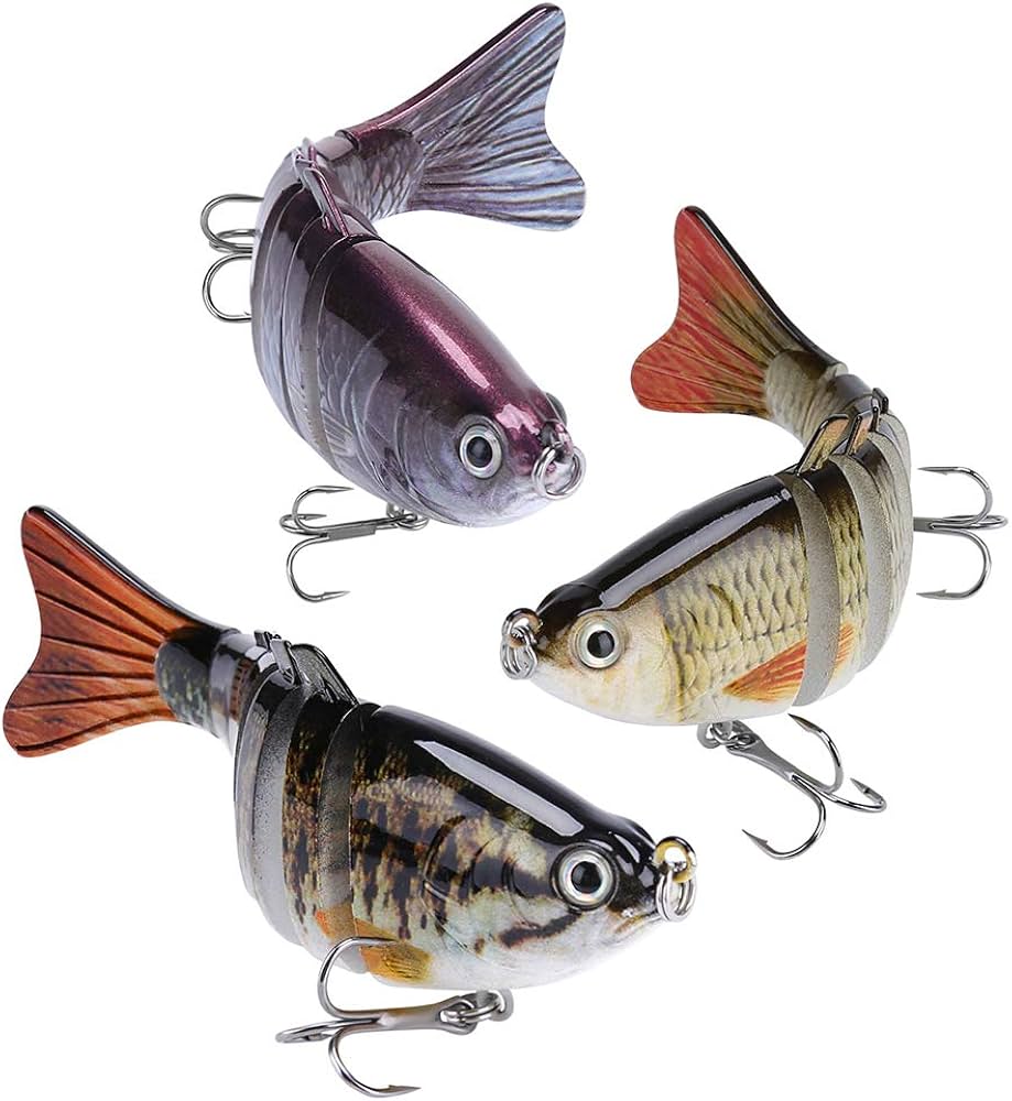 Amazon.co.jp: 本物そっくりの釣りルアー バス、トラウト、ウォール
