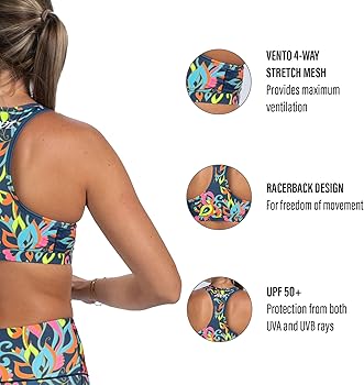 Zoot Women's LTD Triathlon Sports Bra, Racerback High Performance
