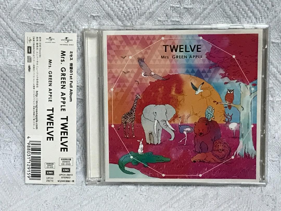 Amazon.co.jp: Mrs.GREEN APPLE TWELVE(初回限定盤)(CD+DVD