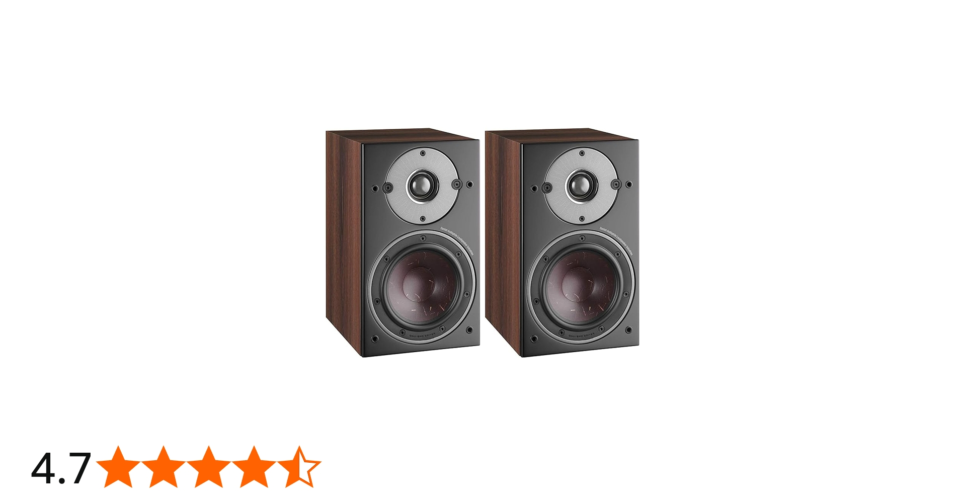 Amazon.co.jp: DALI Oberon 1 ブックシェルフスピーカー - ダーク