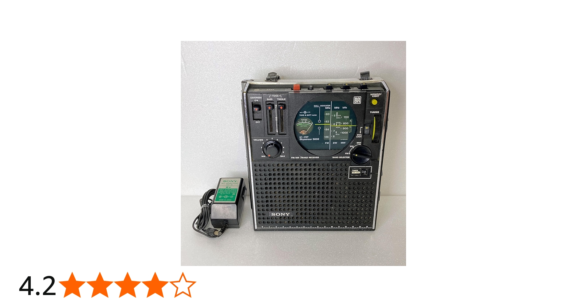 Amazon | SONY ソニー ICF-5600 スカイセンサー 3バンドレシーバー FM