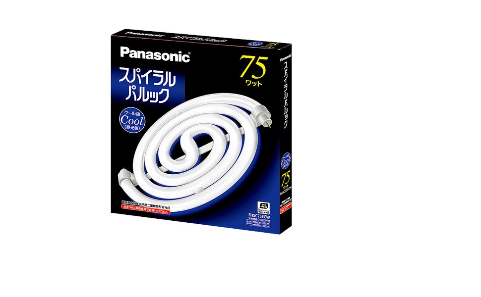 Amazon | パナソニック 蛍光灯 75W形 クール色 スパイラルパルック代替