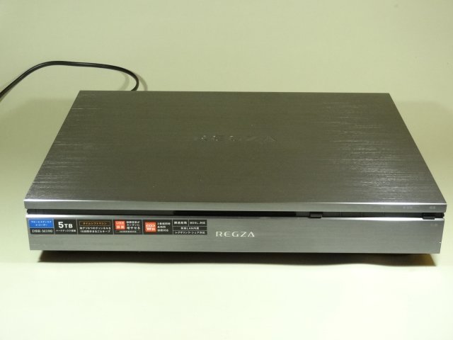 東芝 REGZA 整備済み 8番組同時録画 DBR-M190 タイムシフトマシン