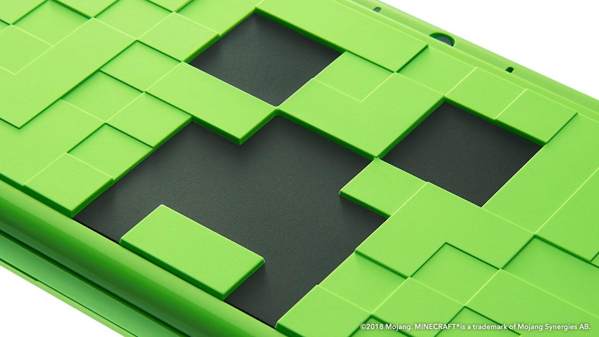 Nintendo unveils a 'Minecraft' Creeper 2DS XL special edition