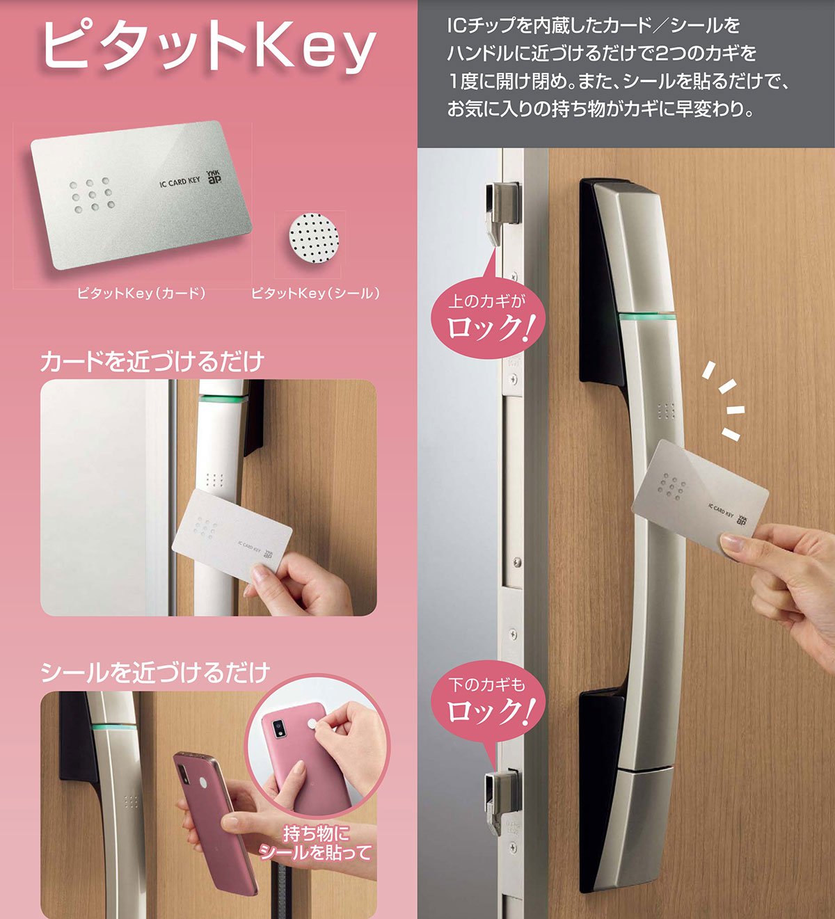 スマートコントロールキー 専用部材 ピタットKey追加用 タグキー（カギ