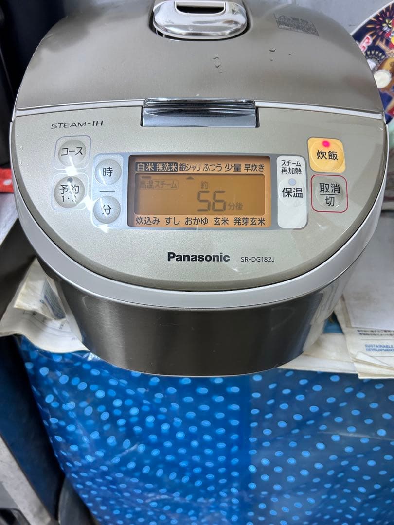 Panasonic　スチームIHジャー炊飯器　1.8L　１升炊き