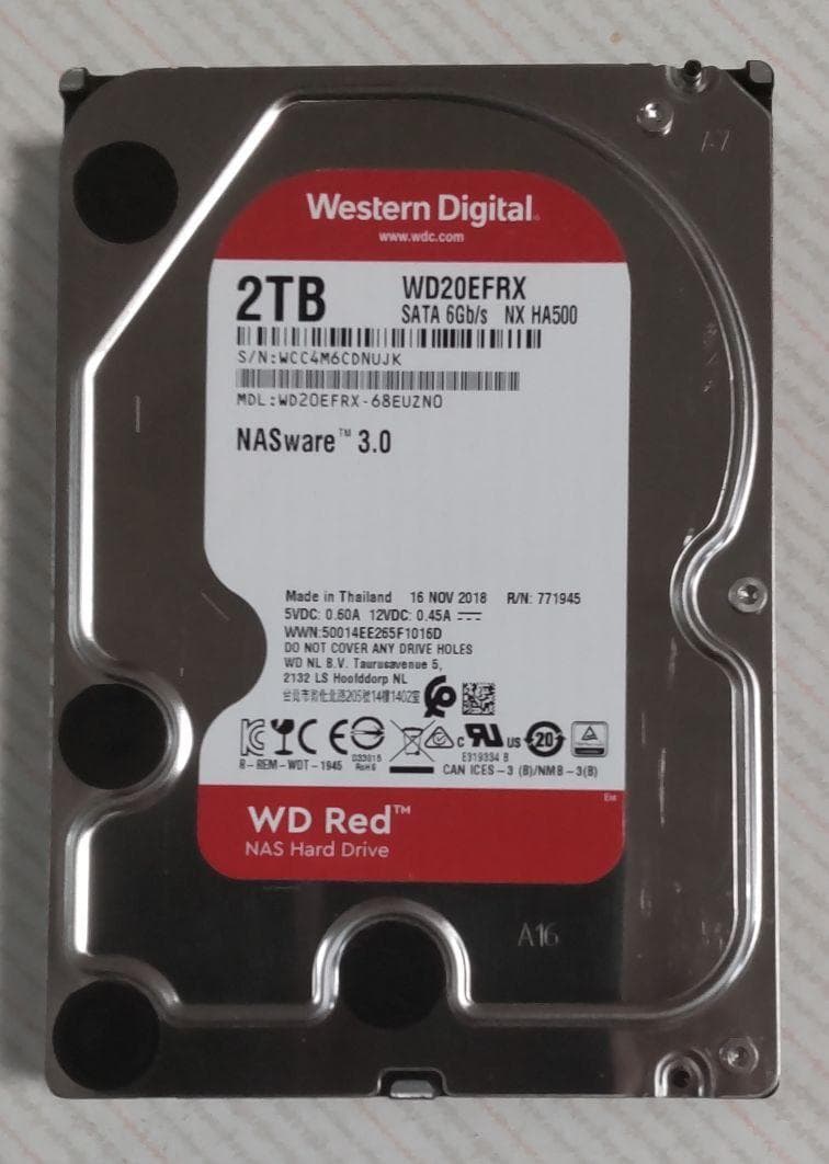 DIGA 2TB増量修理交換用HDD DMR-BRT, BWT, BZT各品番用 DIGA2TB増量 修理 換装用HDD DMR-BRX2000 BRX2020 BRX2030 BX2030