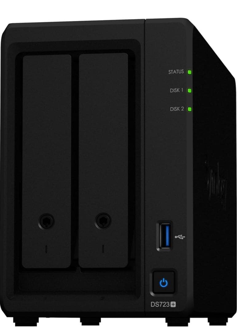 t*i様 【新品】Synology DS723+増量4GBメモリ 拡張10GbE 2ベイ版もRyzenに。Synology「DS723+」は7万円台のコンパクトRyzen NAS