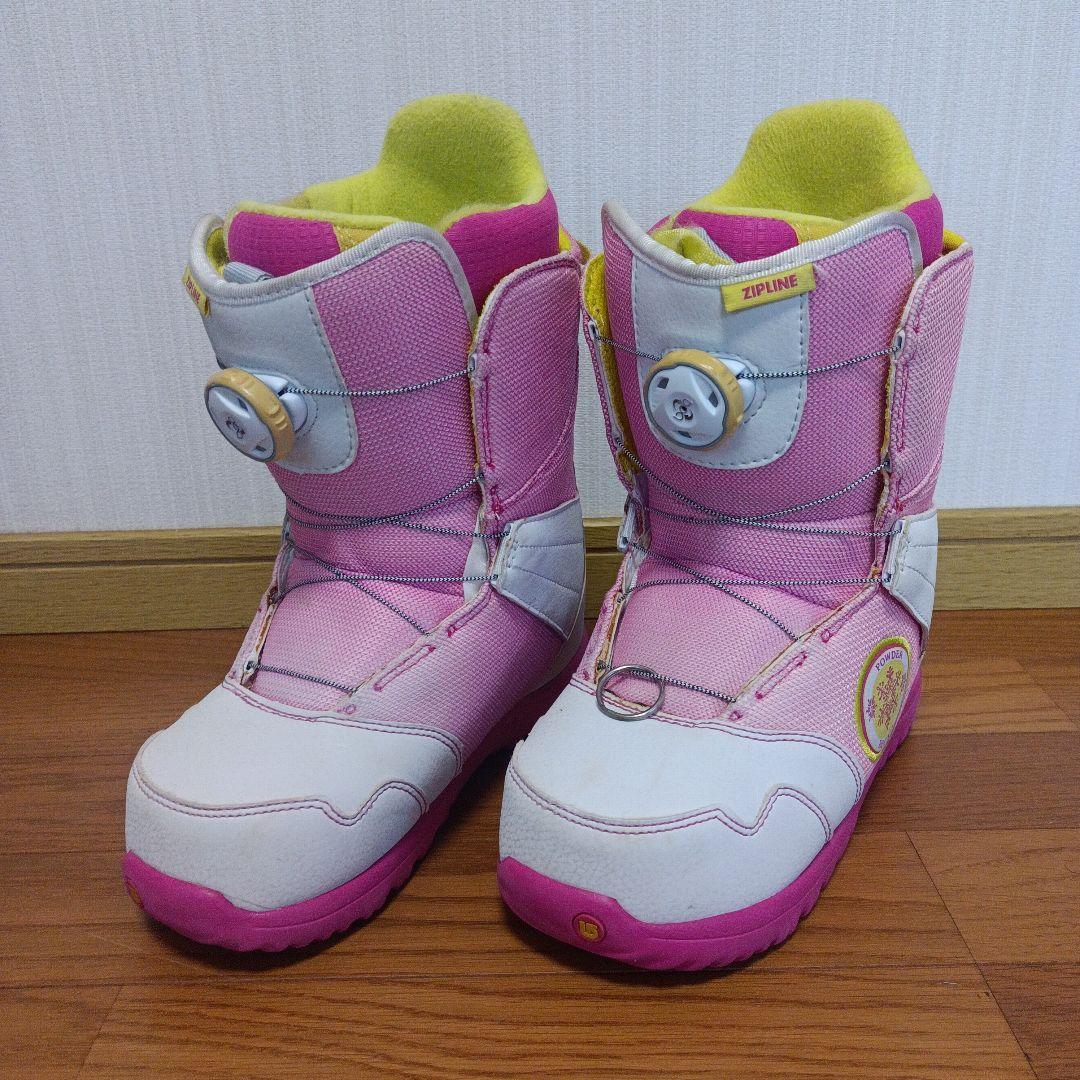 【良品】BURTON　ZIPLINE スノーボードブーツ　23.0 BURTON（バートン） 23-24 BURTON スノーボード ブーツ キッズ Kids