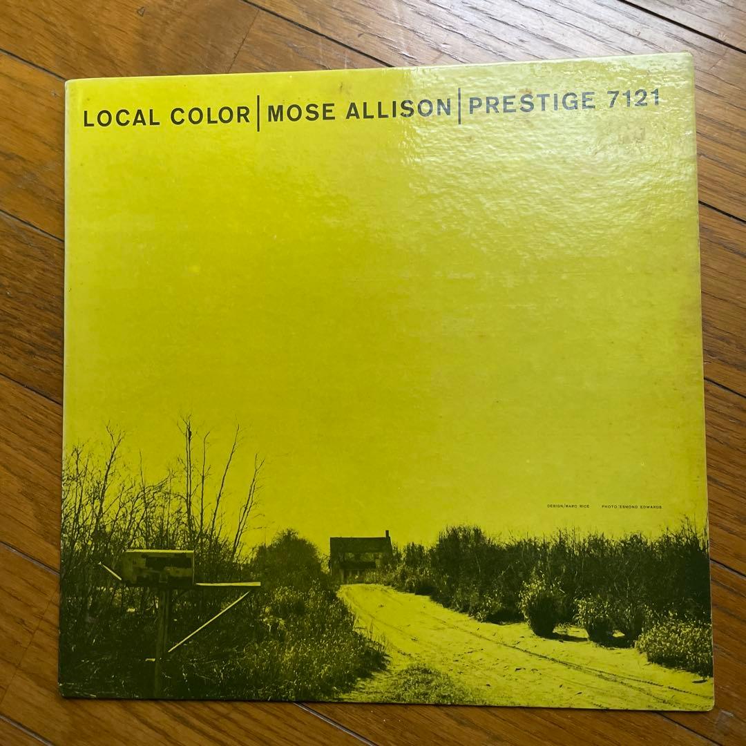洋楽 LOCAL COLOR MOSE ALLISON PRESTIGE 7121 Mose Allison – Local Color – Vinyl (Bergenfield labels, LP, Album