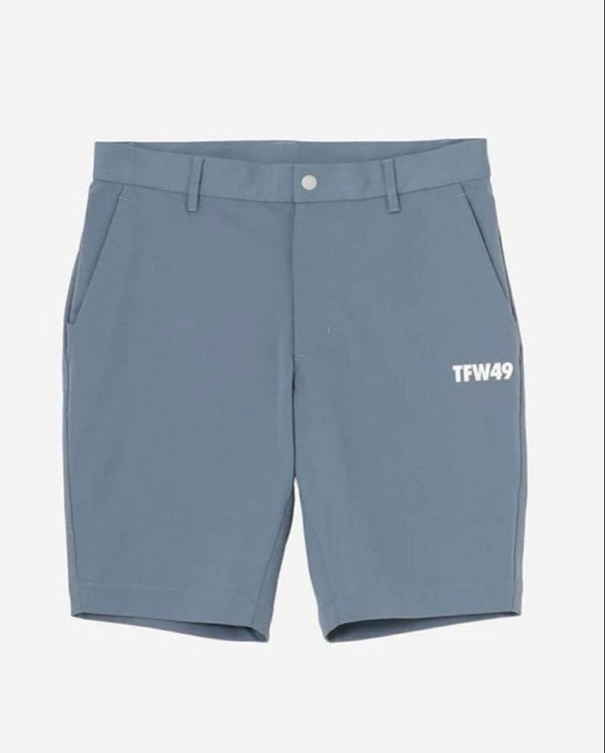 【美品】TFW49 グレー メンズパンツ Mサイズ TFW49 - CARDBOARDMATERIAL PANTS / ダンボールニット マルチ