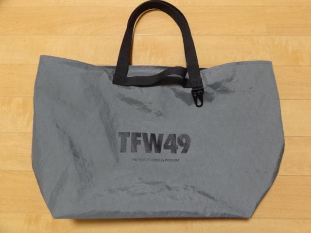 ◯完売品　美品 TFW49 トートバッグ BIG GREY X‐PAC TFW49 X‐PAC TOTE BAG / GREY | ALL ITEM | rumbleFISH / ランブル