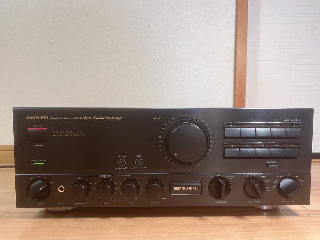プリメインアンプ　ONKYO INTEGRA A-817XD Integra A-817XD ONKYO - 中古オーディオ 高価買取・販売 ハイファイ堂