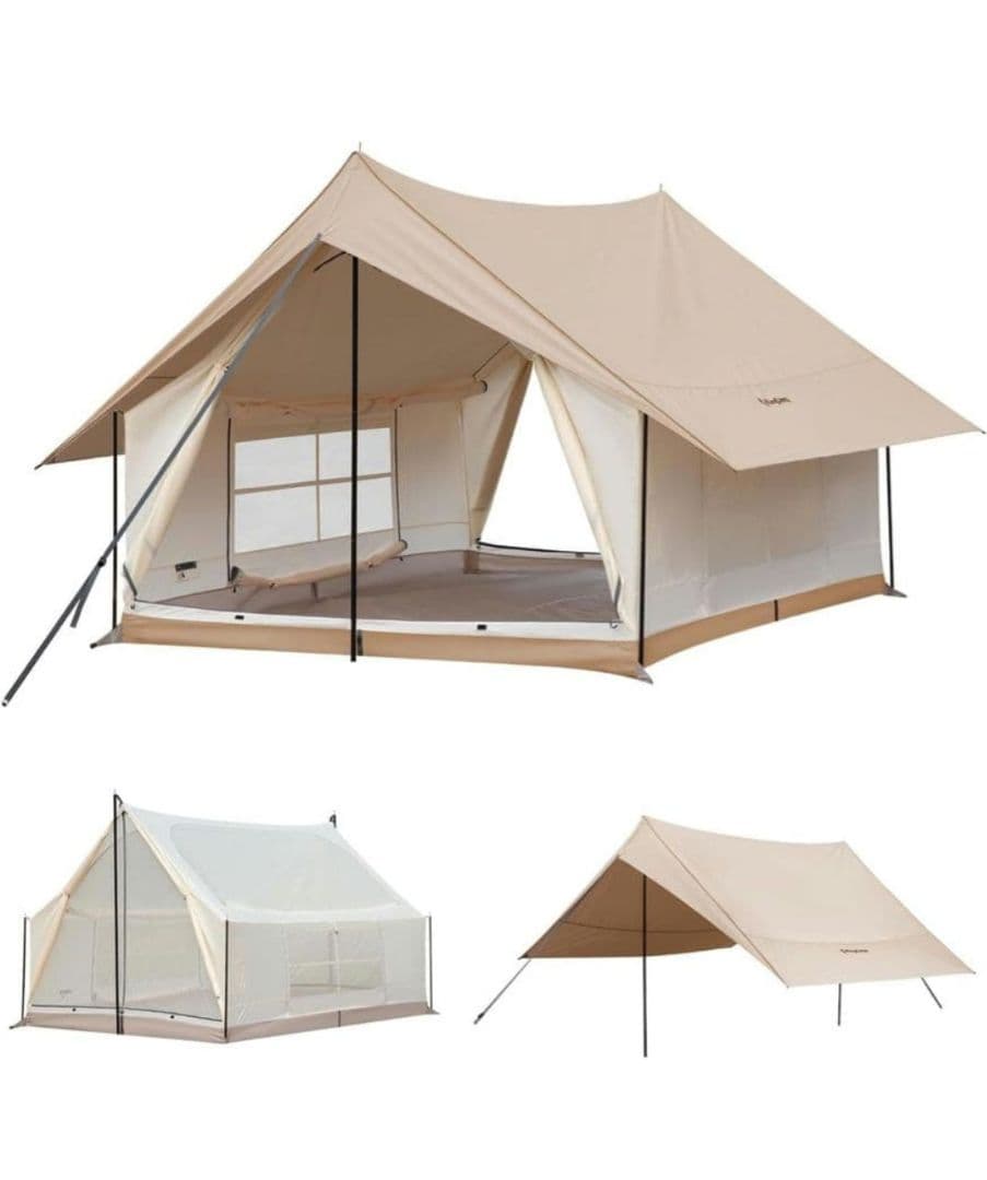 キングキャンプ ロッジ型テント 未使用品 大幅値下げ キングキャンプ ロッジ型テント 未使用品 - メルカリ