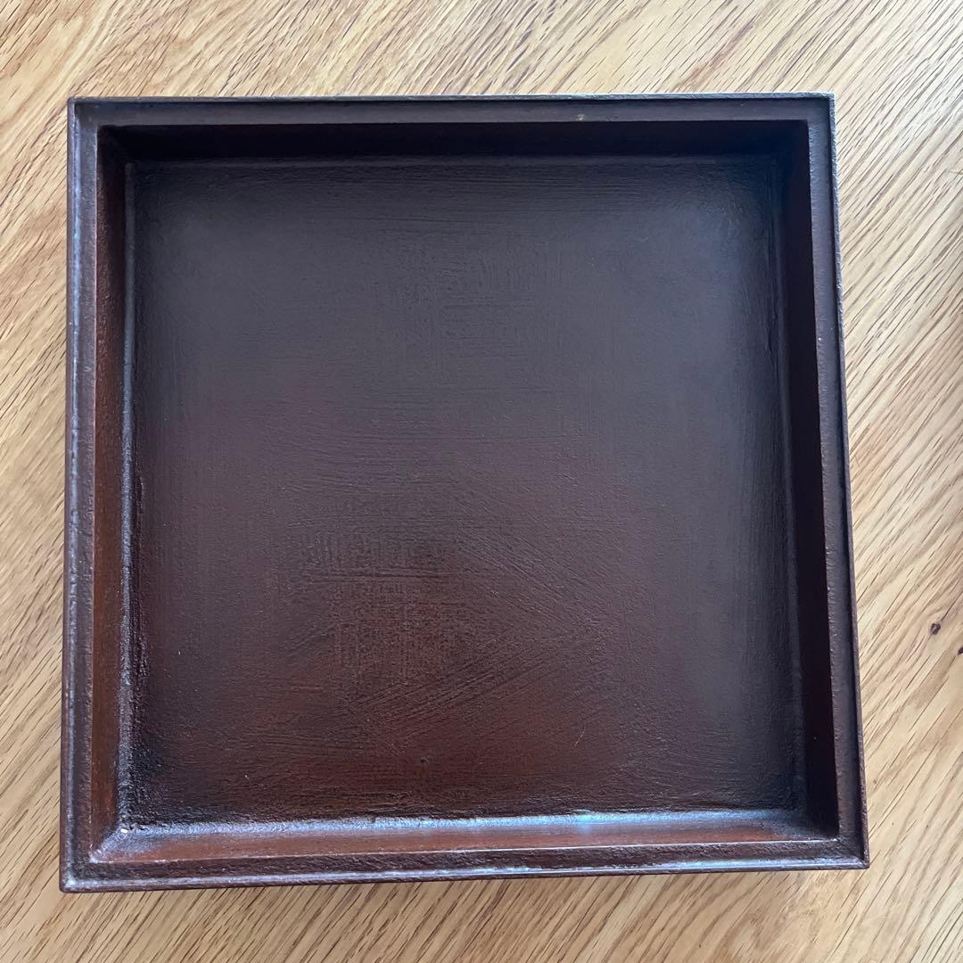 値下げ！菅原博之　角ノ器二段/漆