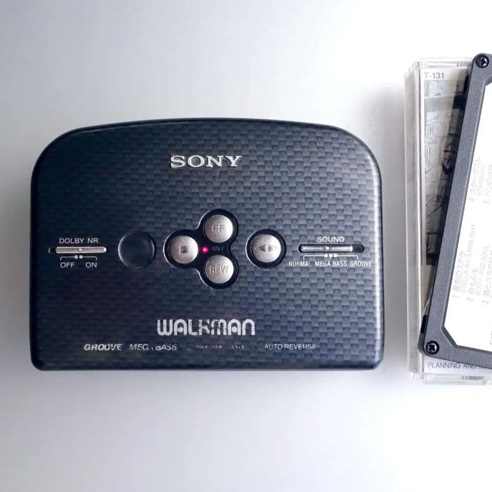 【動作品】希少 WM-E40ST ソニー カセットテーププレーヤー ウォークマン SONY - 【動作整備品】WM-E40ST ソニー カセットテーププレーヤー