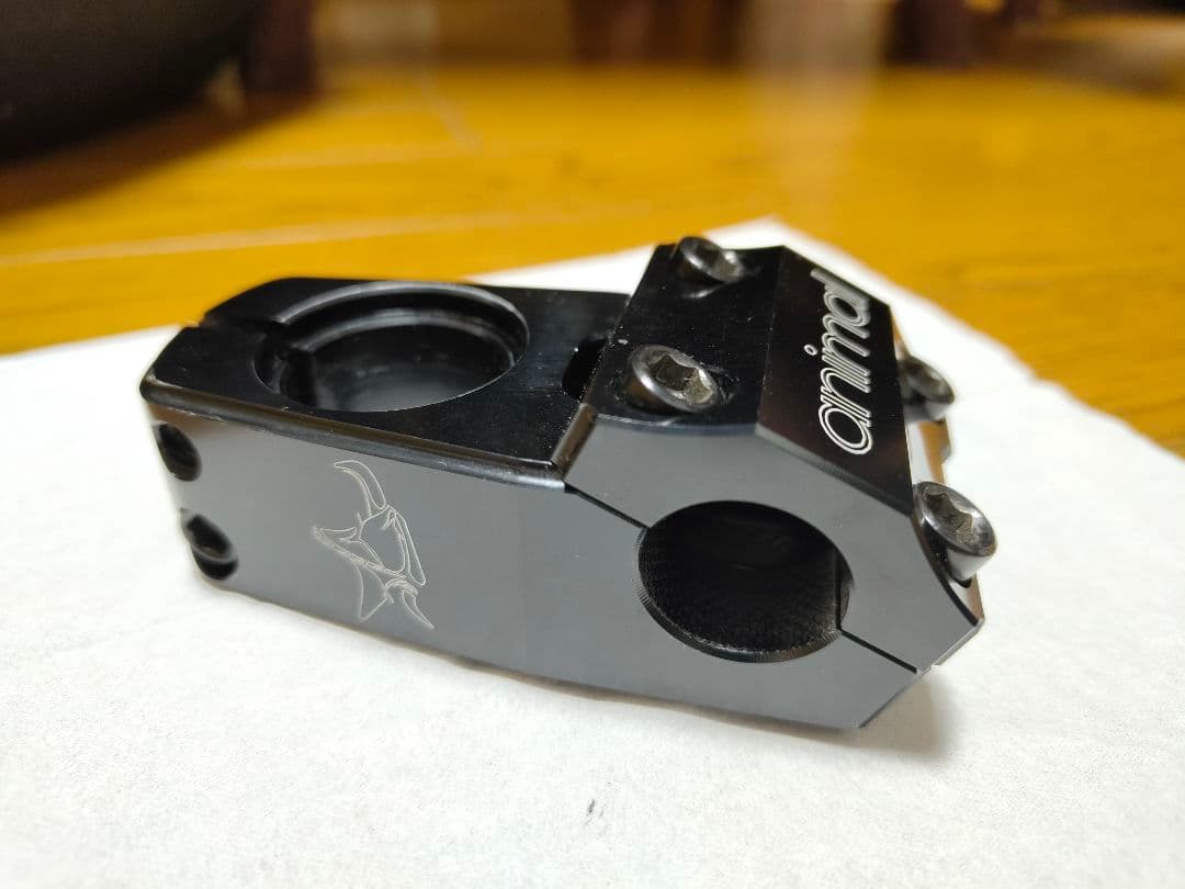 パーツ ANIMAL BMX INVERSE STEM Animal Inverse Stem (Black) - Dan's Comp