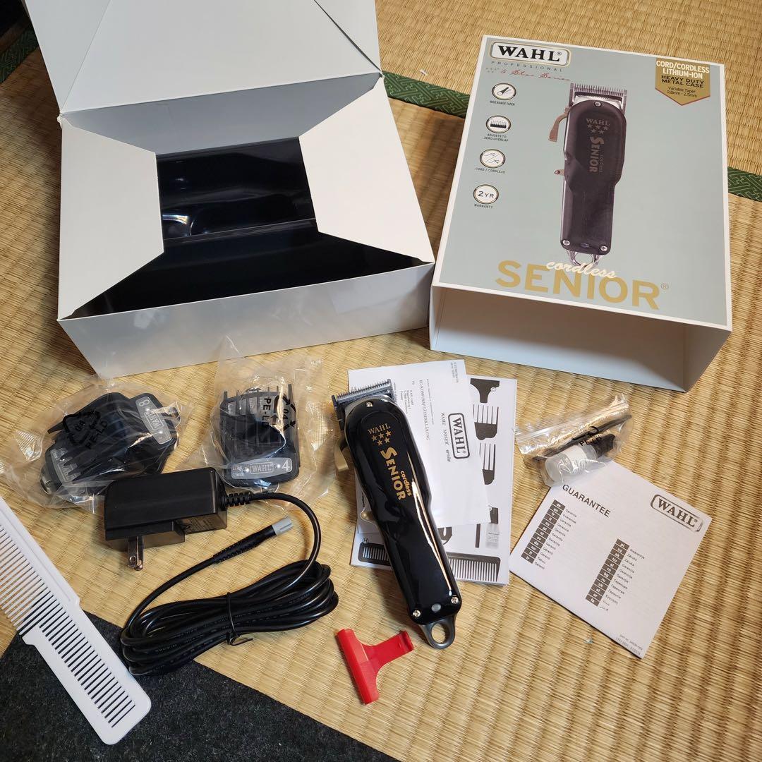 WAHL SENIOR コードレースマジッククリップメタルエディション バリカン WAHL正規品】【数量限定】【保証あり】WAHL5 Star コードレス・シニア