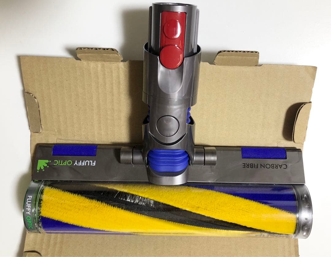 Dyson FLUFFY Optic クリーナーヘッド 楽天市場】Dyson ダイソン 正規品 V12 Detect Slim 専用 ヘッド SV20
