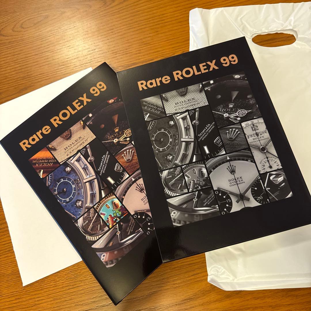 非売品　ロレックス　オークションカタログ　Rare ROLEX 99 クォーク 非売品】ロレックス オークションカタログ Rare ROLEX 99 クオーク